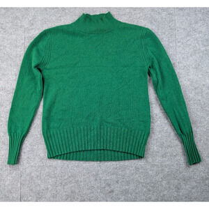 J Crew Cashmere Sweater Womens XS Kelly Green Closet Staple Quiet Luxury Capsule